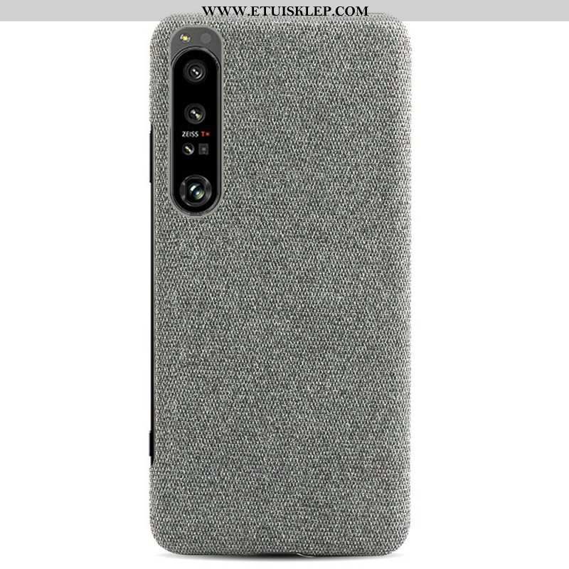 Etui do Sony Xperia 1 IV Tkanina
